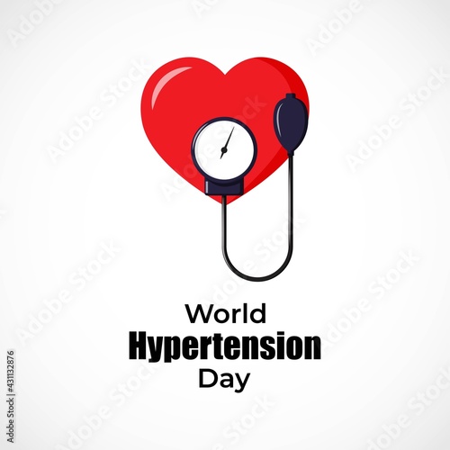 vector illustration for world hypertension day