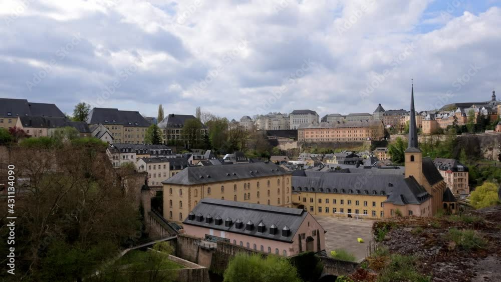 The city of Luxemburg with its beautiful old town district - travel photography The city of Luxemburg with its beautiful old town district - travel photography