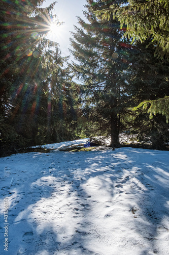 Lysec, Big Fatra mountains scene, Slovakia photo