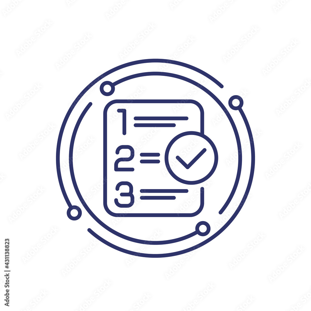 priority, prioritize line icon on white priority, prioritize line icon on white