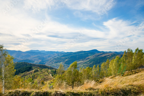 autumn in the mountains