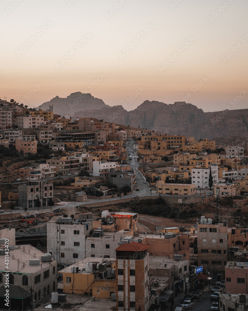 Sunset in Wadi Musa