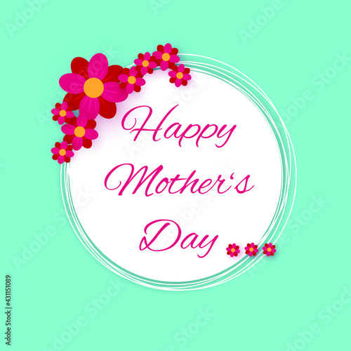 Happy Mother s day 2021  wishing card