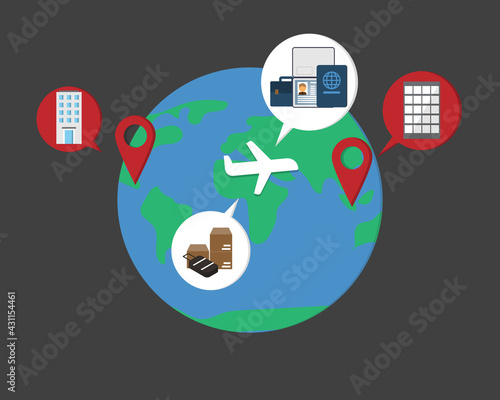 job relocation from your country to work overseas for a new journey