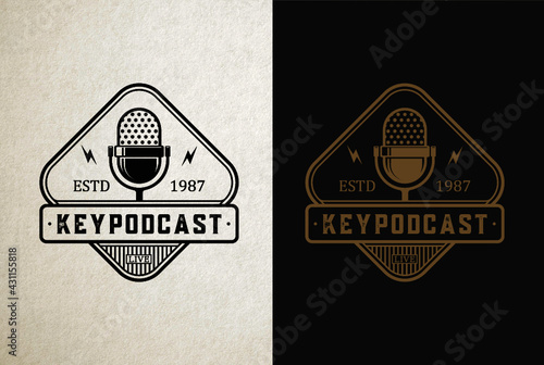 This is a podcast logo for all