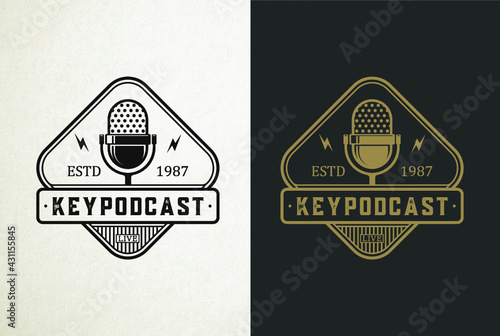 This is a podcast logo for all