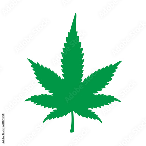 Smoking marijuana Marijuana leaves extracted as a narcotic substance in cigarettes.