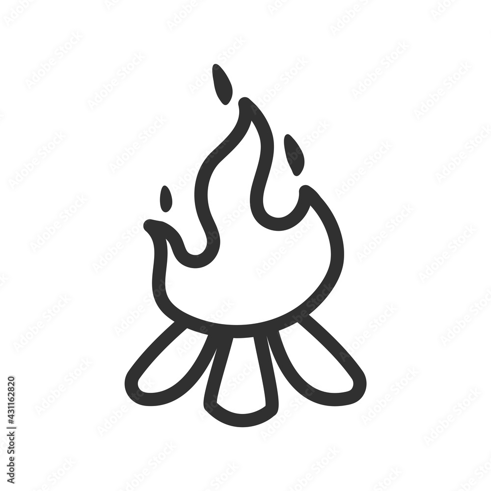 Camping gnomes. Three gnomes doing activities Hiking and fishing in the summer.