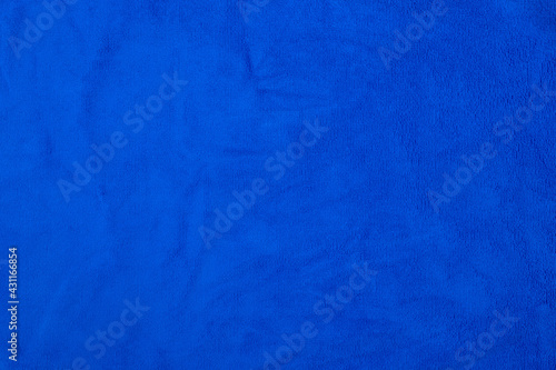 blue fabric texture background, abstract, closeup texture of cloth