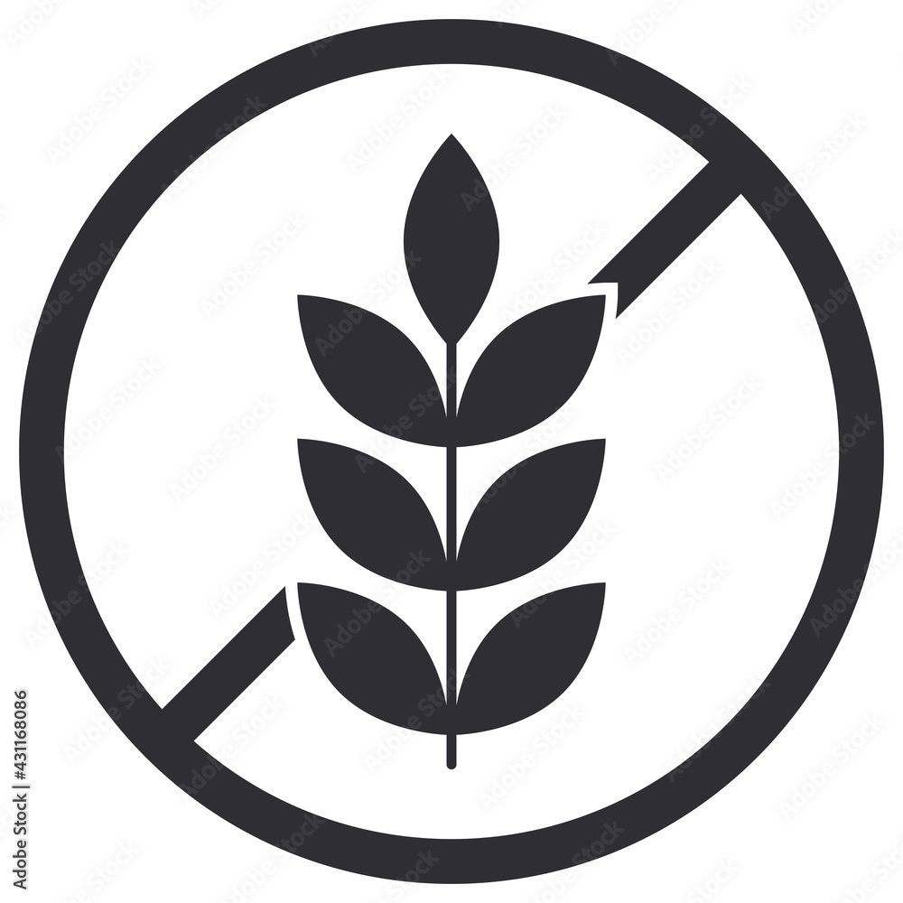 gluten-free-food-allergy-product-diet-label-flat-black-isolated-label