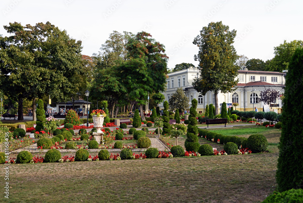 Im Kurpark von Misdroy Polen