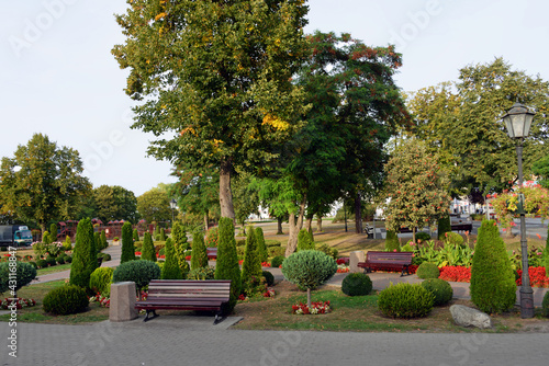 Im Kurpark von Misdroy Polen photo