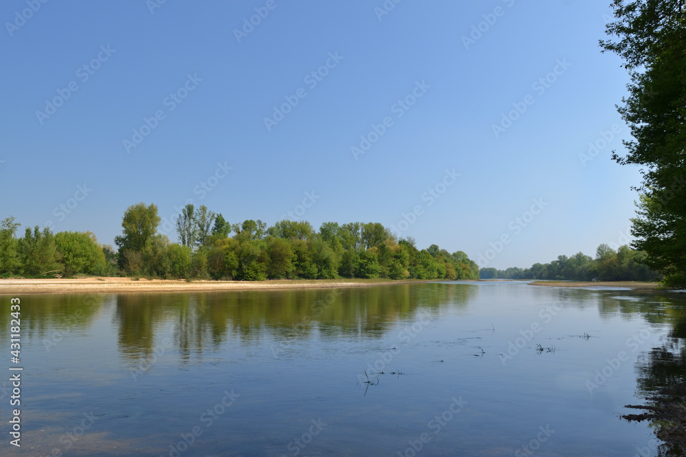 Fototapeta premium Paysage de loire