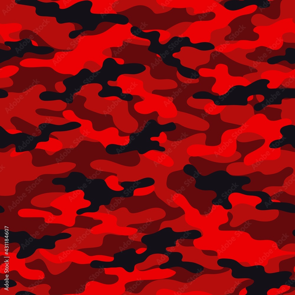 red military camouflage. vector seamless print. army camouflage for clothing or printing red military camouflage. vector seamless print. army camouflage for clothing or printing