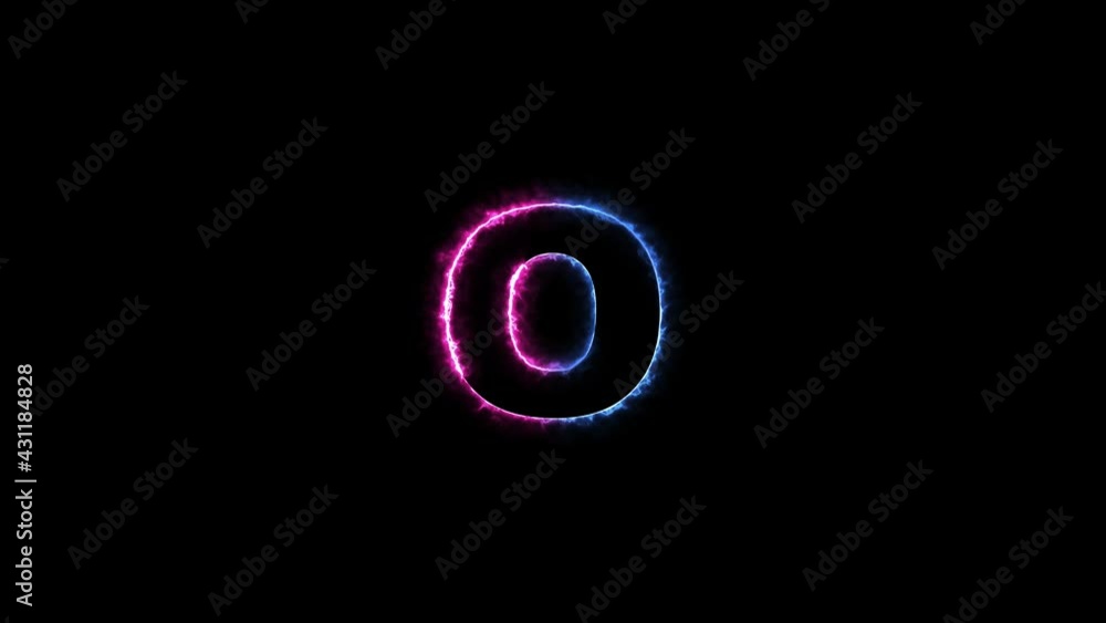 alpha channel letter energy neon glowing font letter alphabet symbol uppercase appear in center RED and PINK Light looped animation alpha channel letter energy neon glowing font letter alphabet symbol uppercase appear in center RED and PINK Light looped animation