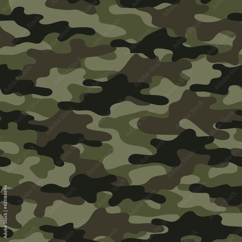 military green camouflage. vector seamless print. army camouflage for clothing or printing military green camouflage. vector seamless print. army camouflage for clothing or printing
