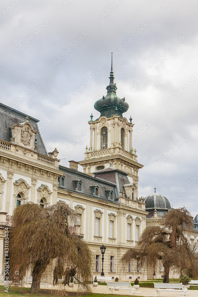 Palace of Festetics in Keszthely at Lake Balaton, Hungary