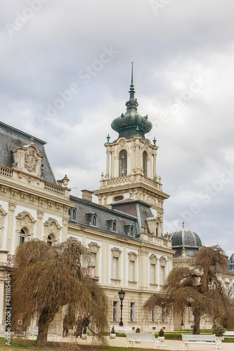 Obraz na płótnie Palace of Festetics in Keszthely at Lake Balaton, Hungary w salonie