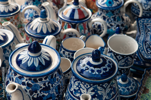 Photography Cups, Clay goods, Traditional Handcraft of Pakistan, Lok Virsa, Islamabad, Tradi