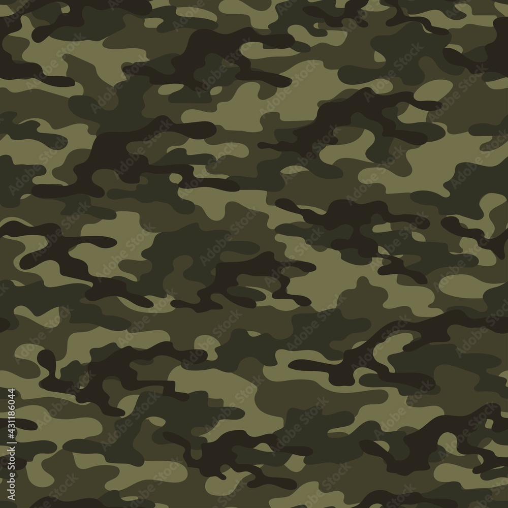 military green camouflage. vector seamless print. army camouflage for clothing or printing military green camouflage. vector seamless print. army camouflage for clothing or printing