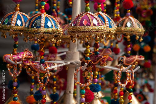 Traditional Handcraft of Pakistan  Lok Virsa  Islamabad. Lanterns  Sindhi tradition 