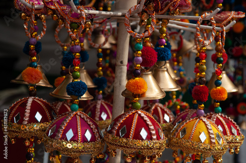 Traditional Handcraft of Pakistan, Lok Virsa, Islamabad. Lanterns, Sindhi tradition,