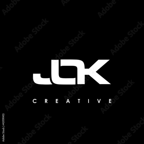 JOK Letter Initial Logo Design Template Vector Illustration