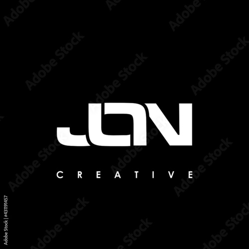 JON Letter Initial Logo Design Template Vector Illustration photo