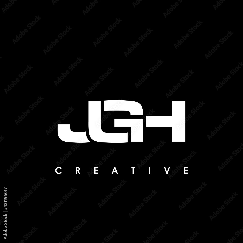 JGH Letter Initial Logo Design Template Vector Illustration JGH Letter Initial Logo Design Template Vector Illustration