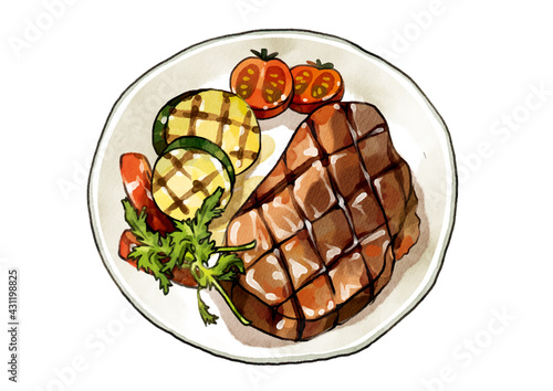 roast steak