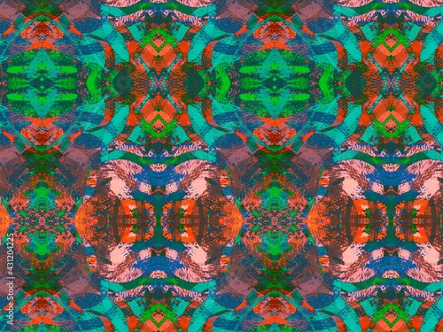 Abstract fractal texture background illustration. Abstraction background design. Digital art illustration