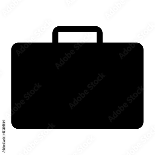 Briefcase of first aid sign, health medical symbol, medicine emergency illustration icon, safety design