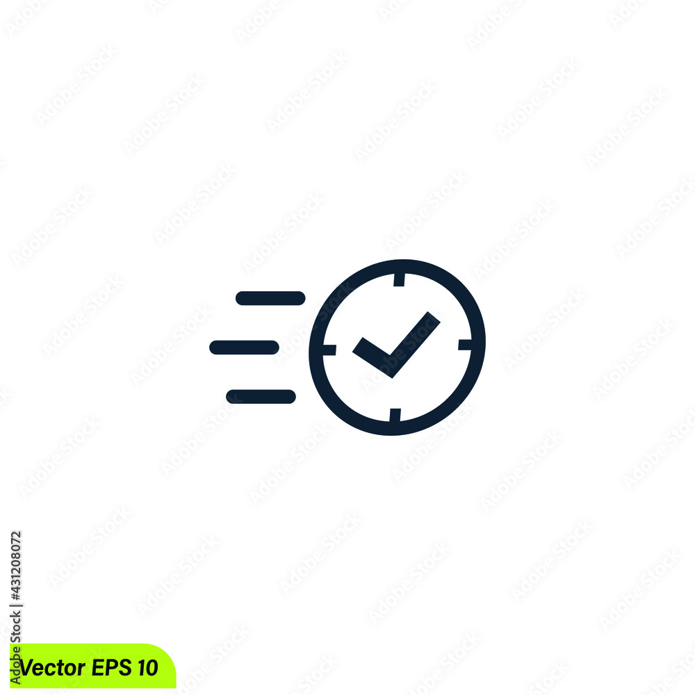 time clock icon vector illustration simple design element time clock icon vector illustration simple design element