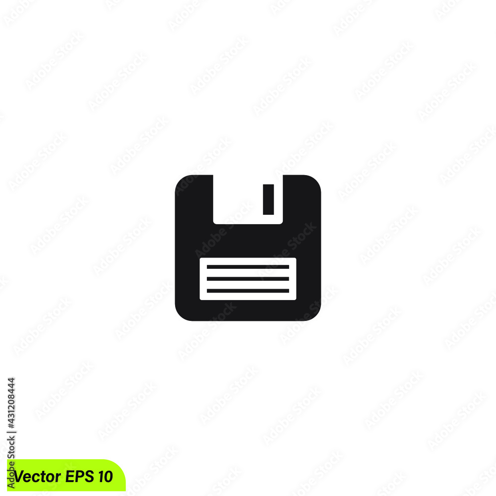 floppy disk icon vector illustration simple design element floppy disk icon vector illustration simple design element