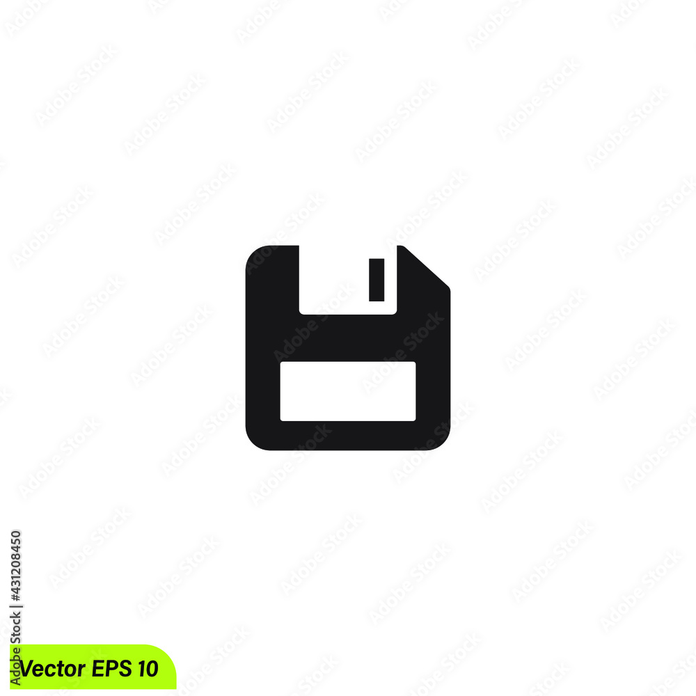 floppy disk icon vector illustration simple design element floppy disk icon vector illustration simple design element