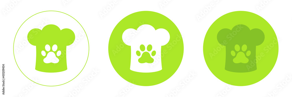 Restaurant for animals. Set of web icons. Vector illustration. Restaurant for animals. Set of web icons. Vector illustration.
