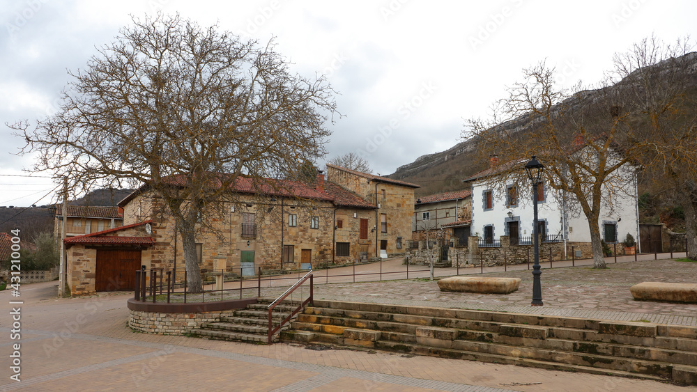 San Martín de Elines, Cantabria, España