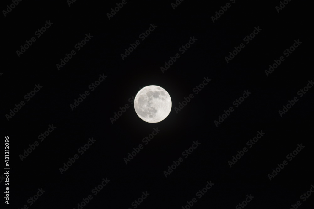 Full moon captured during April 2021. Full moon captured during April 2021.