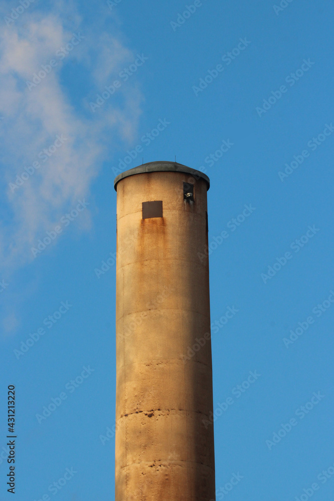 Old Silo and Blue Sky Old Silo and Blue Sky
