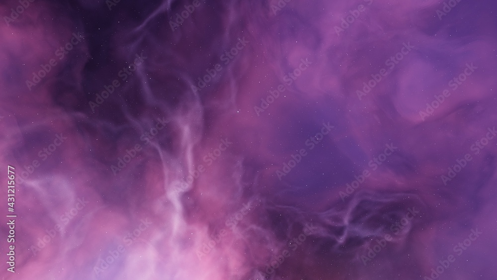 Obraz premium nebula gas cloud in deep outer space, abstract colorful background