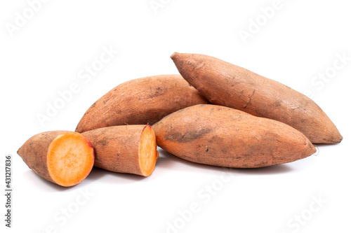 Картината върху платно Sweet potato root vegetable