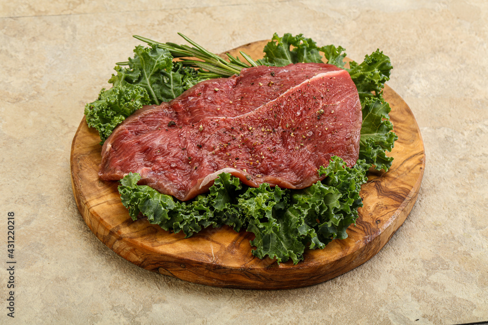 Raw beef steak for grill Raw beef steak for grill