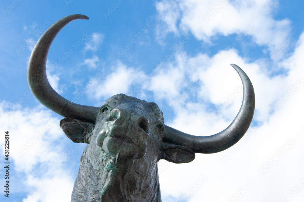 Obraz premium Toro de La Vega, Tordesillas, Valladolid, España