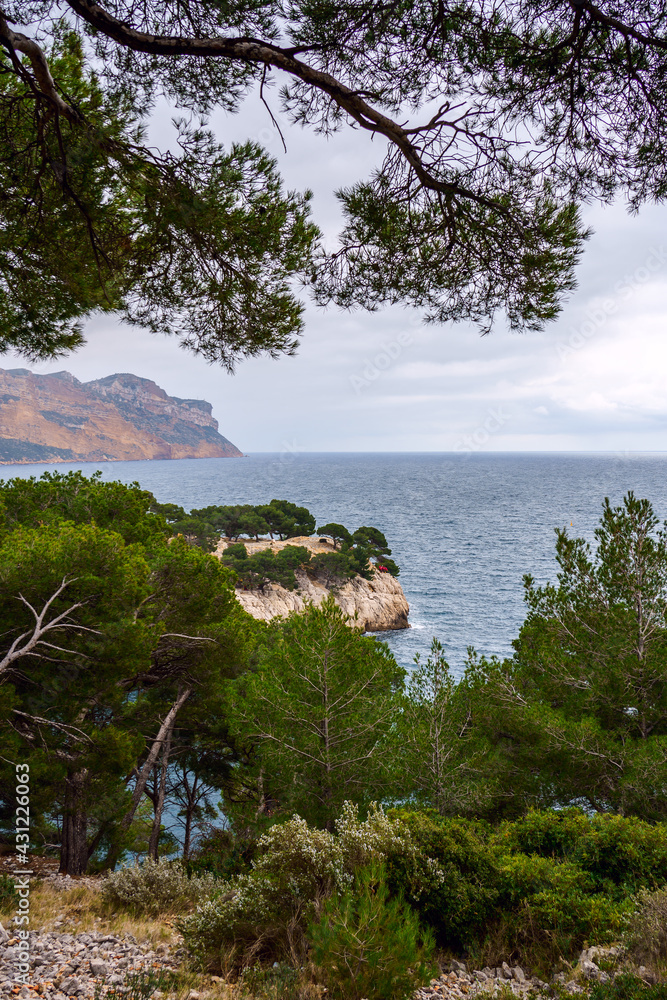 Parc national des calanques, Cassis, France.