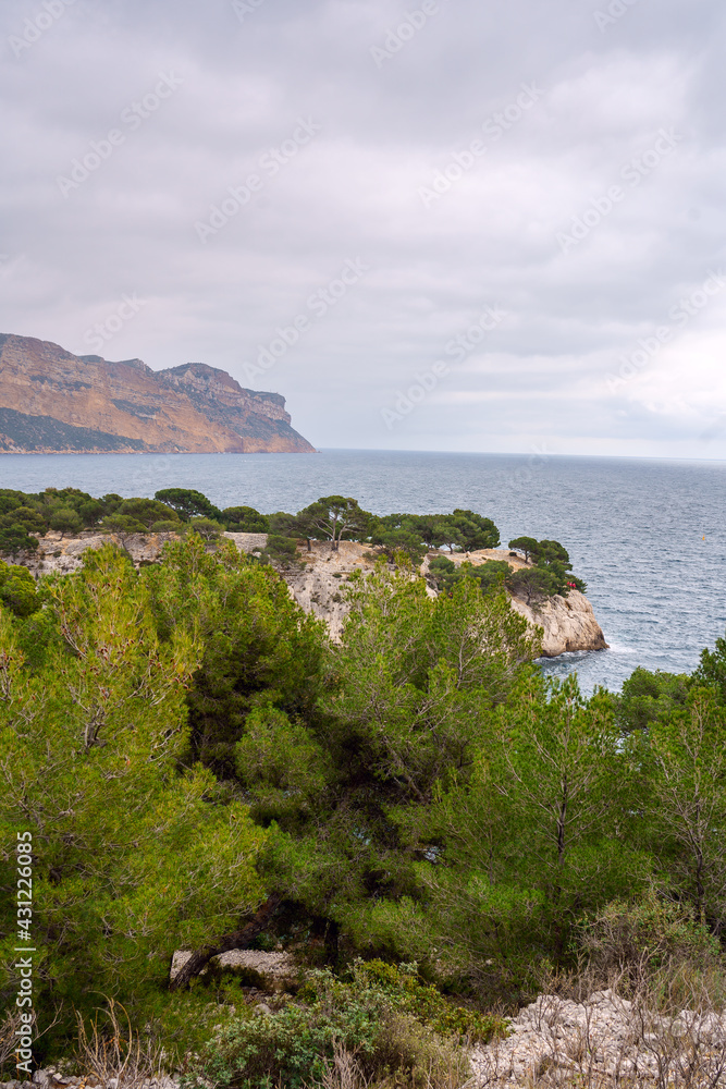 Parc national des calanques, Cassis, France.