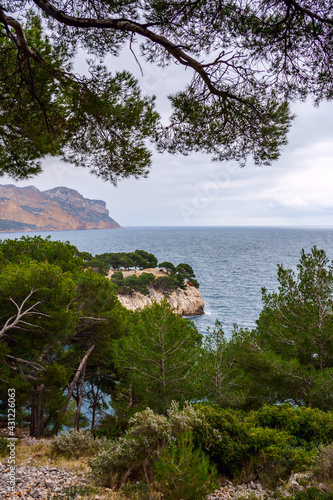 Obraz na płótnie Parc national des calanques, Cassis, France. w salonie