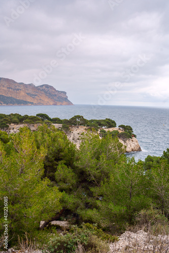 Obraz na płótnie Parc national des calanques, Cassis, France. w salonie