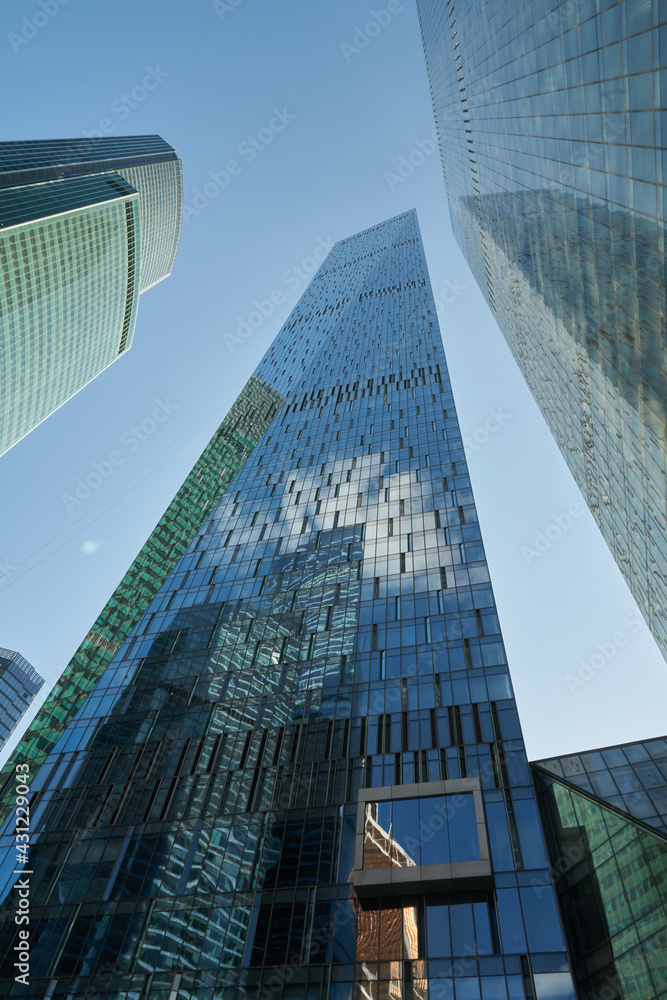 Naklejka premium Moscow City 