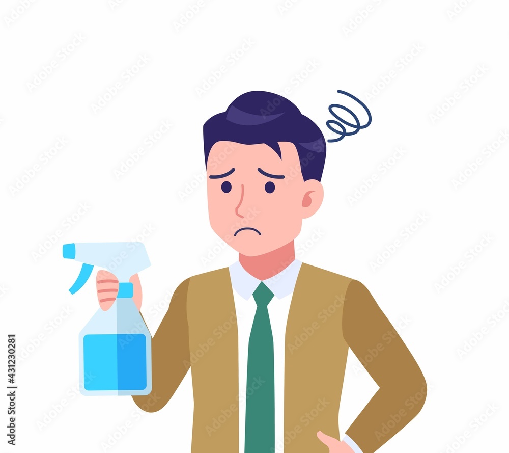 ネクタイをした若い男性