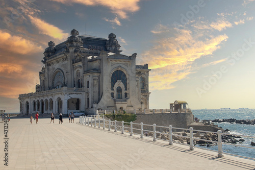 Constanta Casino historic building, Old casino, Romania. photo